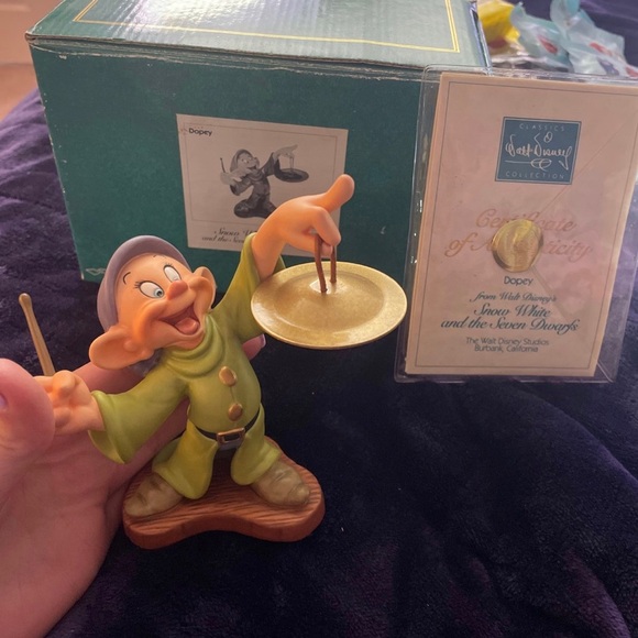 WDCC Snow White and the seven dwarfs dopey - Picture 1 of 2